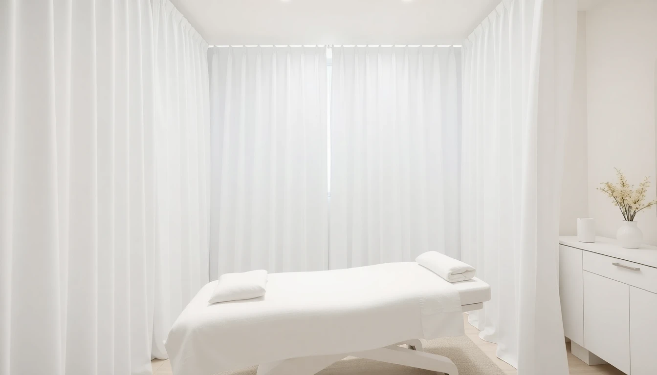 清潔感あふれるサロン内装